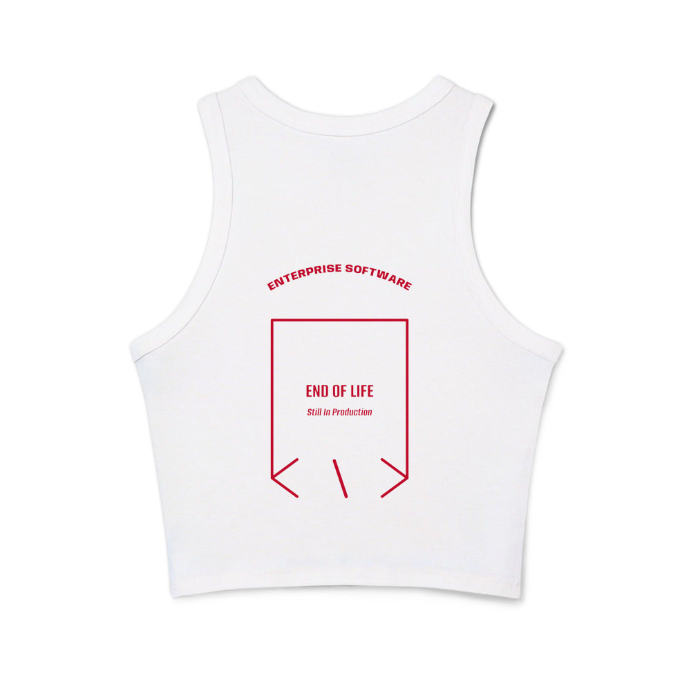End Of Life — Solid White Blend Solid Red Blend back mockup