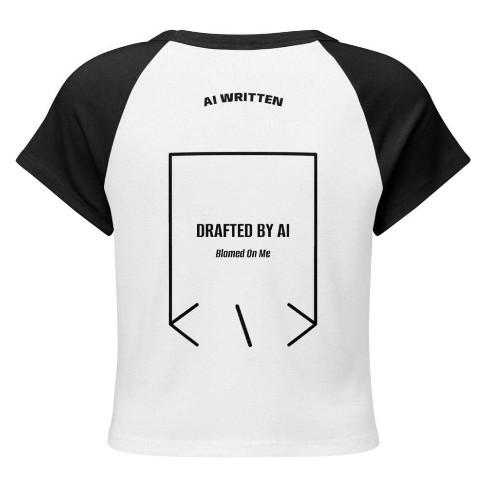 Drafted By AI — secondary back mockup