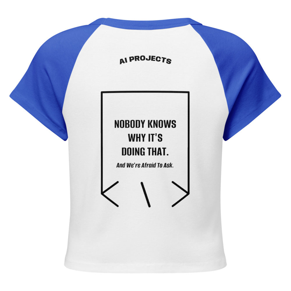 Nobody Knows Why It's Doing That. — secondary back mockup