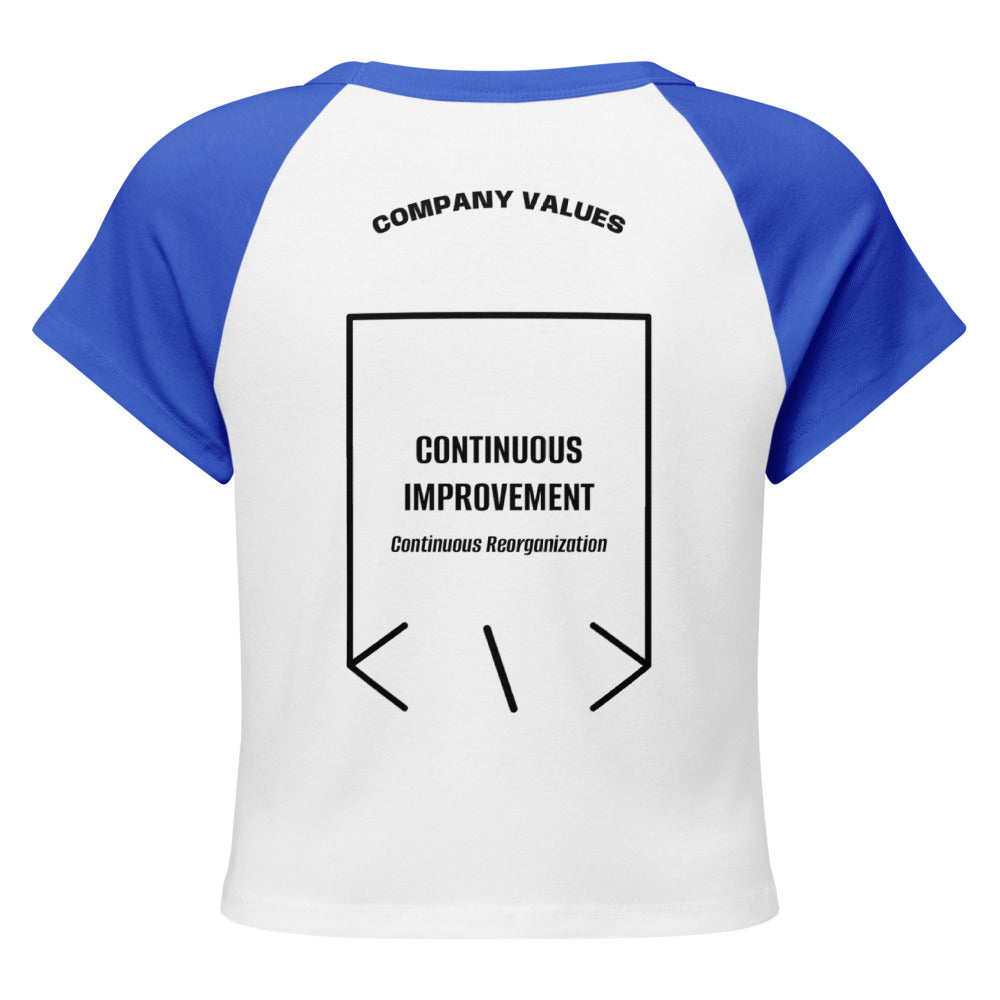 Continuous Improvement — secondary back mockup