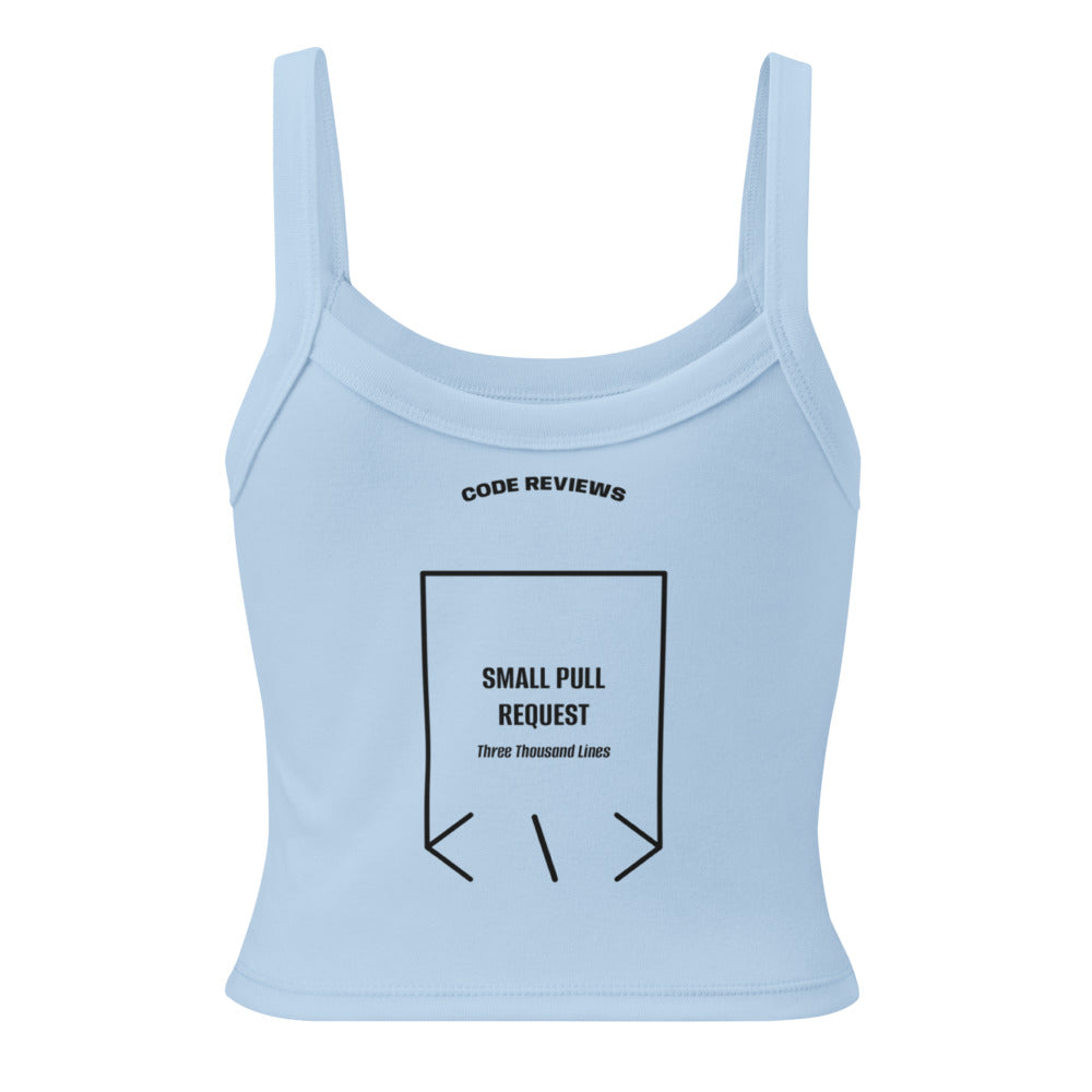 Small Pull Request — Solid Baby Blue Blend Solid Black Blend back mockup