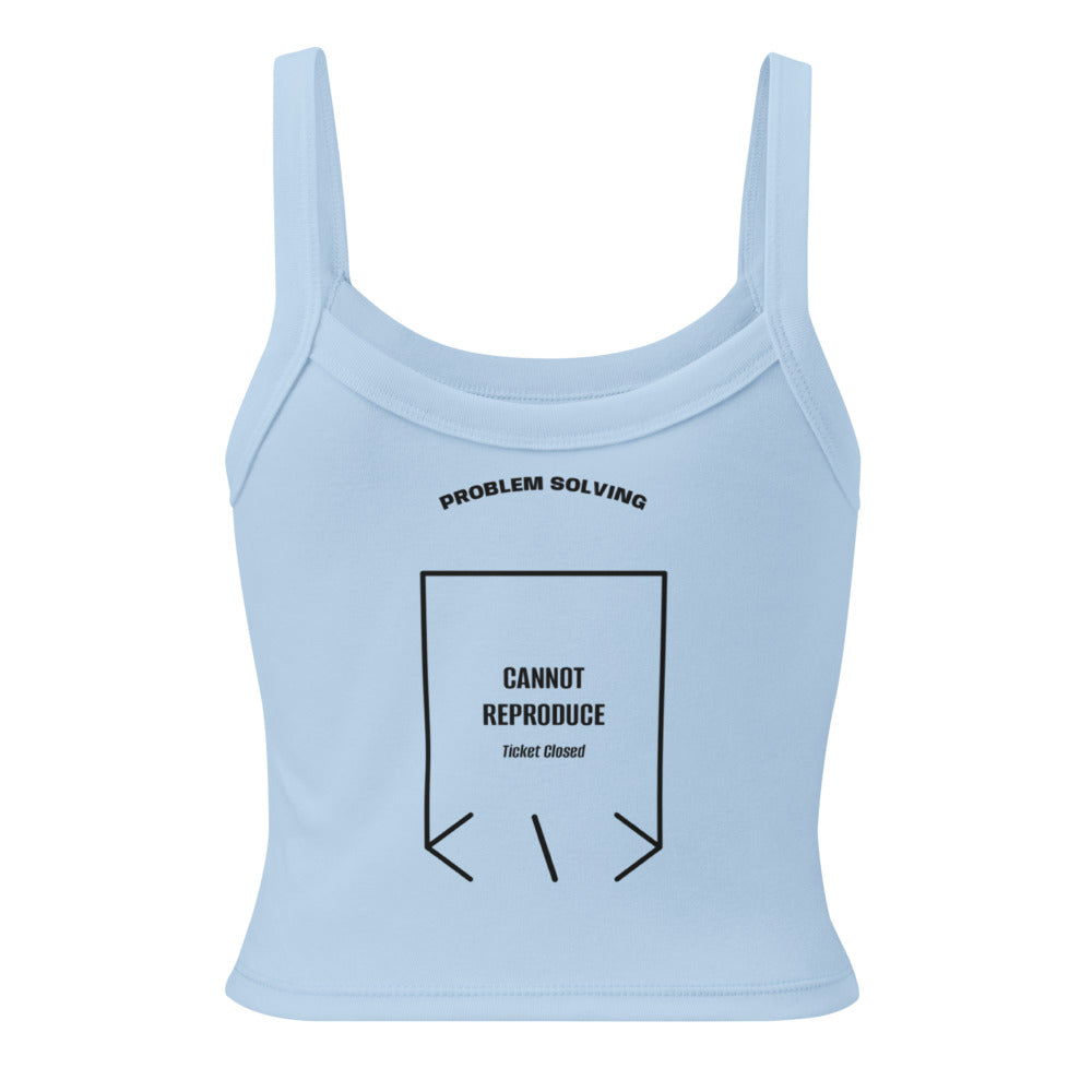 Cannot Reproduce — Solid Baby Blue Blend Solid Black Blend back mockup