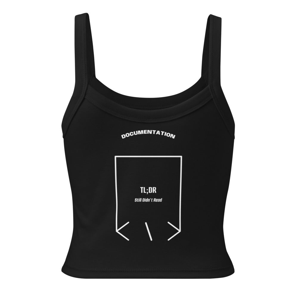 TL;DR — Solid Black Blend Solid White Blend back mockup