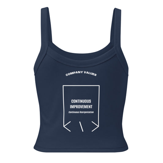 Continuous Improvement — secondary back mockup