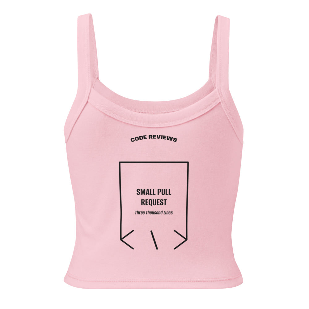 Small Pull Request — Solid Pink Blend Solid Black Blend back mockup