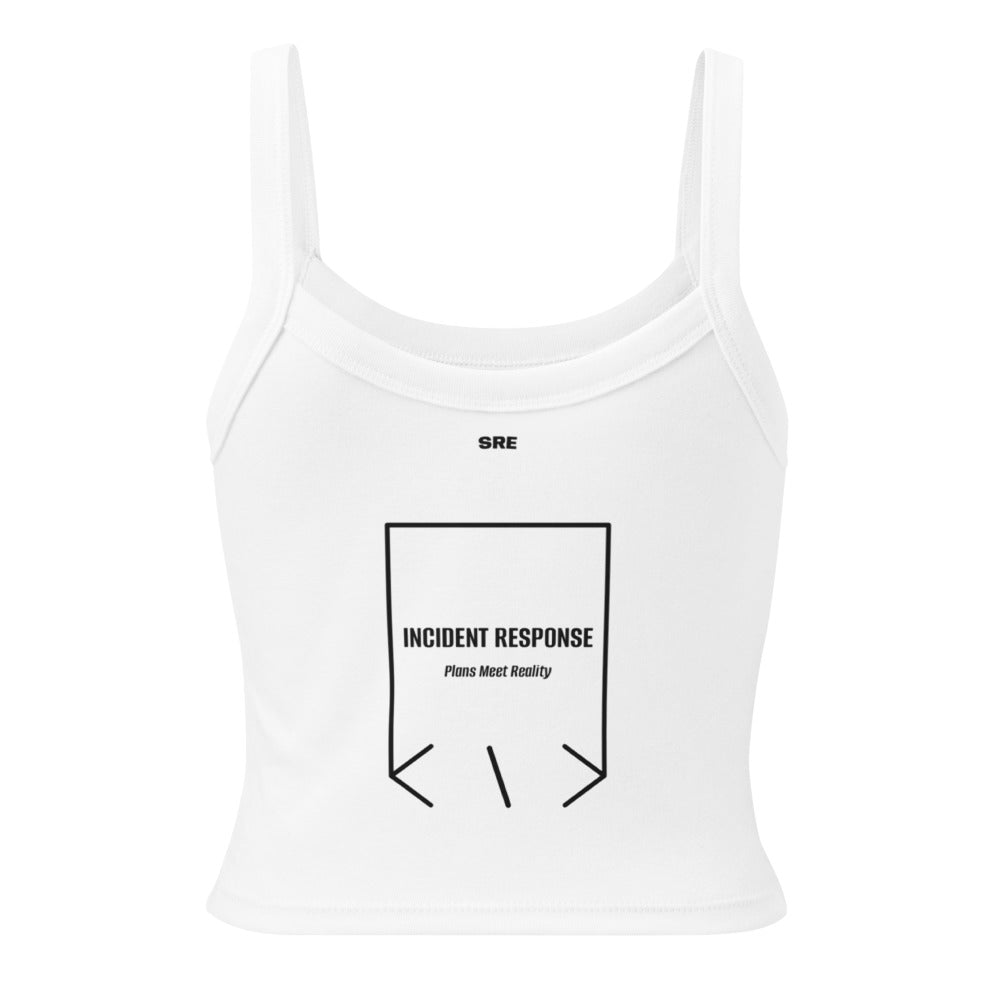 Incident Response — Solid White Blend Solid Black Blend back mockup