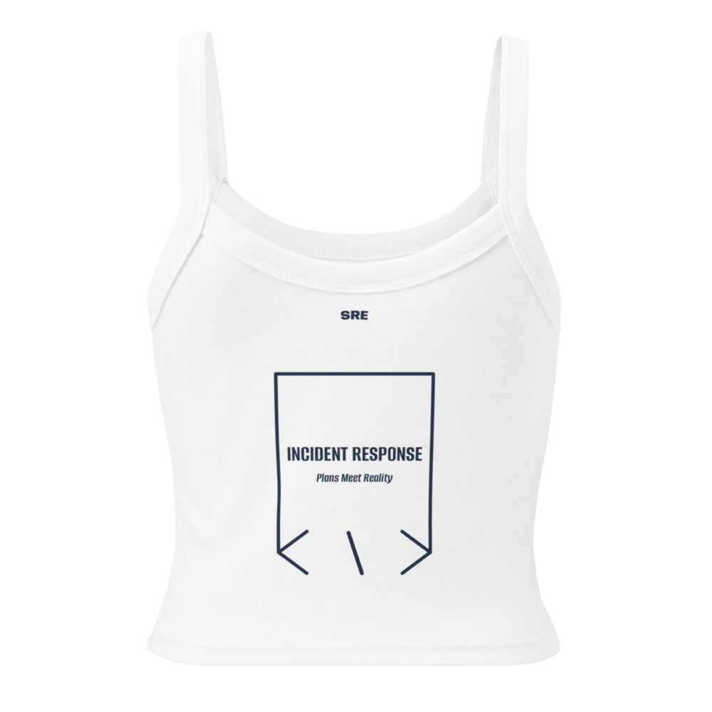 Incident Response — Solid White Blend Solid Navy Blend back mockup