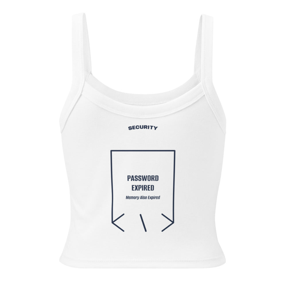 Password Expired — Solid White Blend Solid Navy Blend back mockup