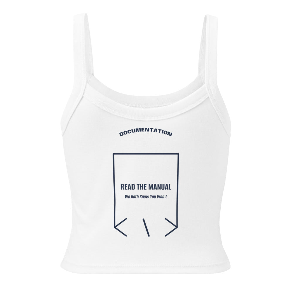 Read The Manual — secondary back mockup