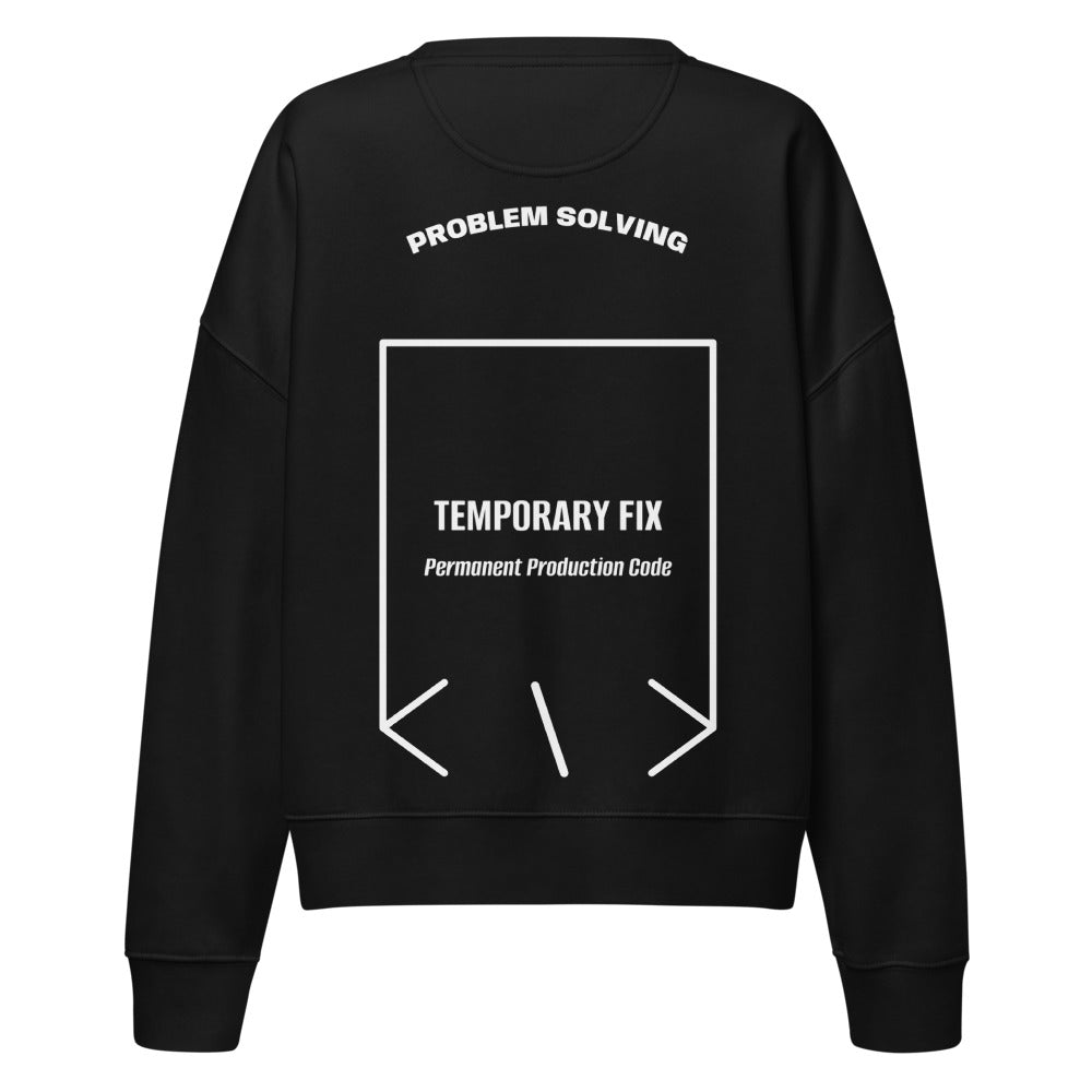 Temporary Fix — secondary back mockup