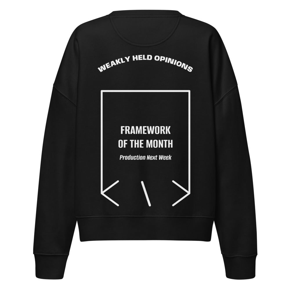 Framework Of The Month — Black White back mockup