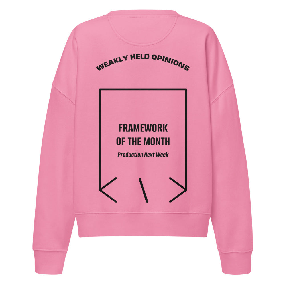 Framework Of The Month — Bubble Pink Black back mockup