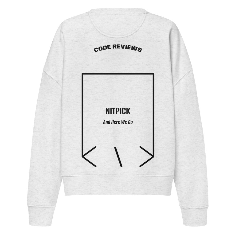Nitpick — Cool Heather Grey Black back mockup