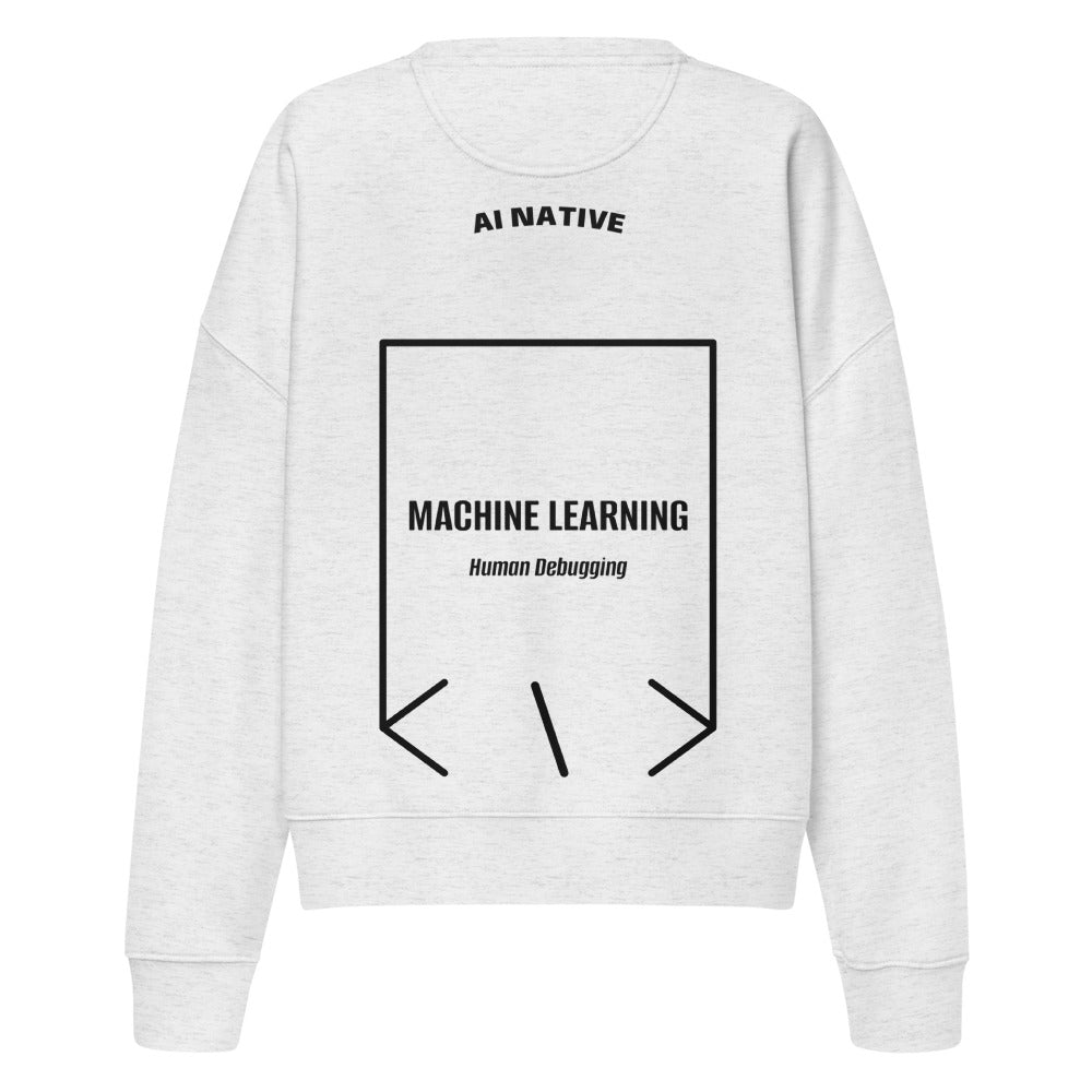 Machine Learning — Cool Heather Grey Black back mockup