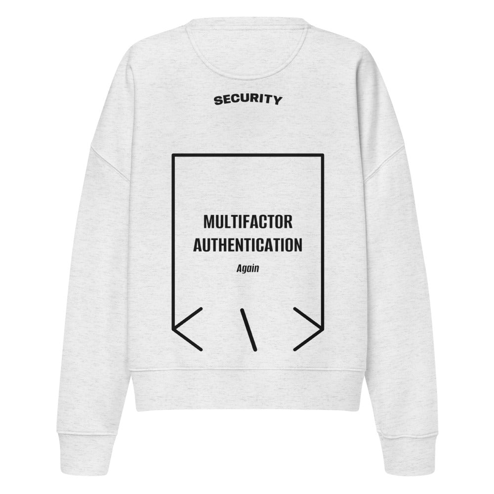 Multifactor Authentication — Cool Heather Grey Black back mockup