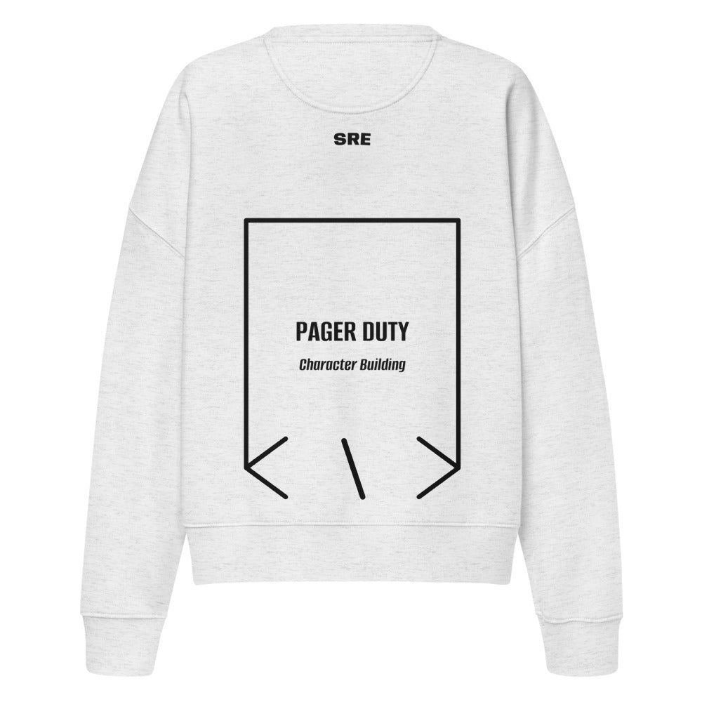 Pager Duty — secondary back mockup