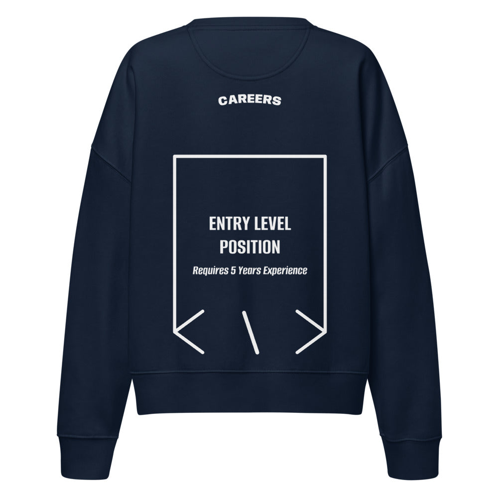Entry Level Position — French Navy White back mockup