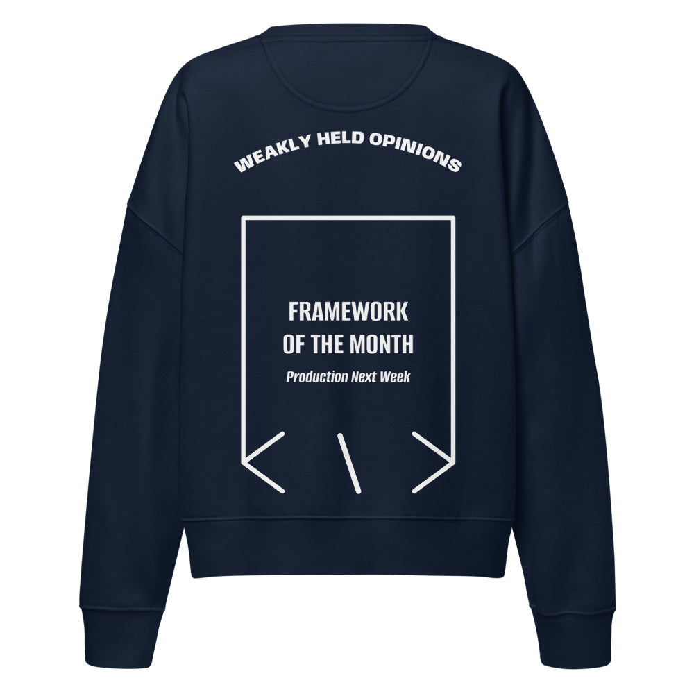 Framework Of The Month — French Navy White back mockup