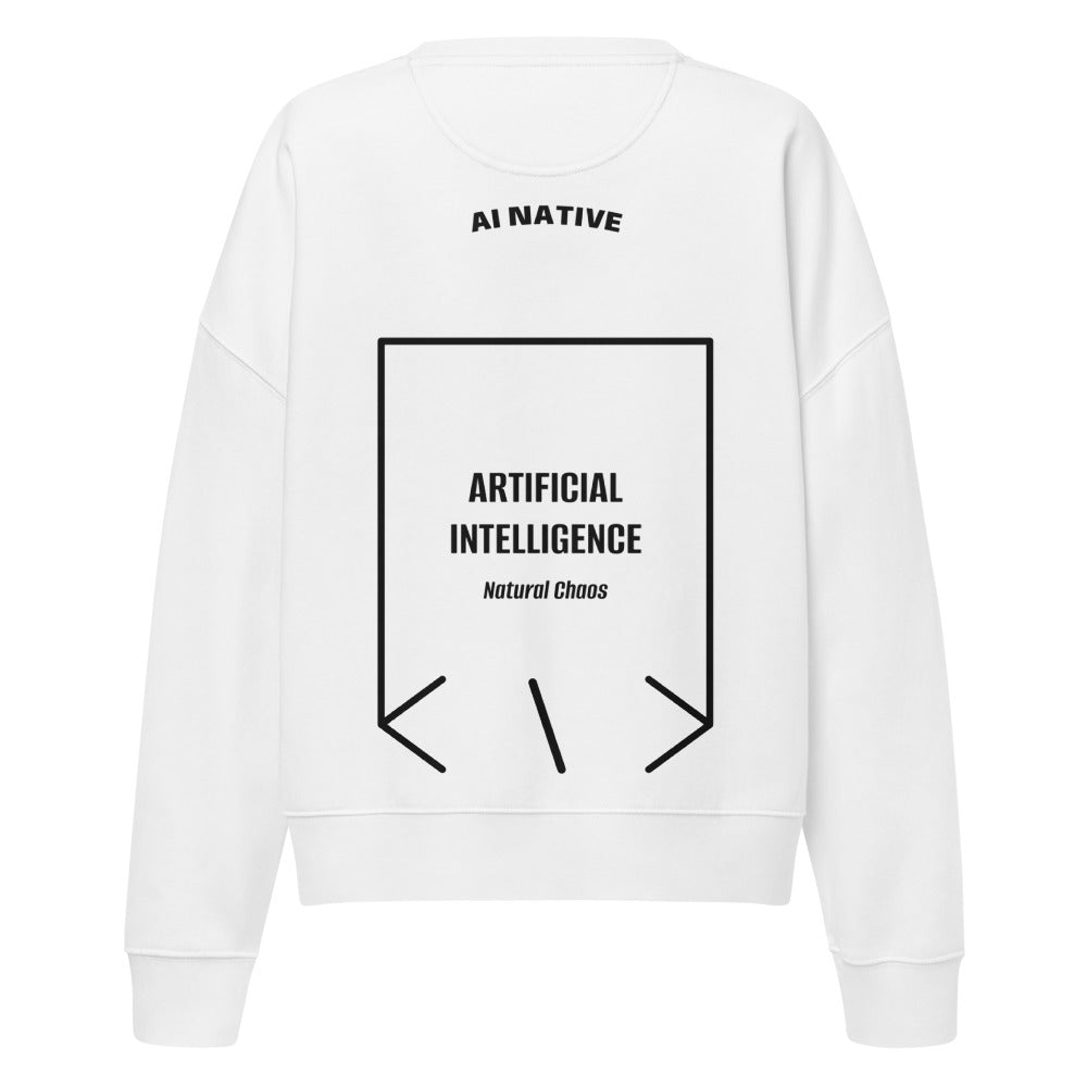 Artificial Intelligence — White Black back mockup