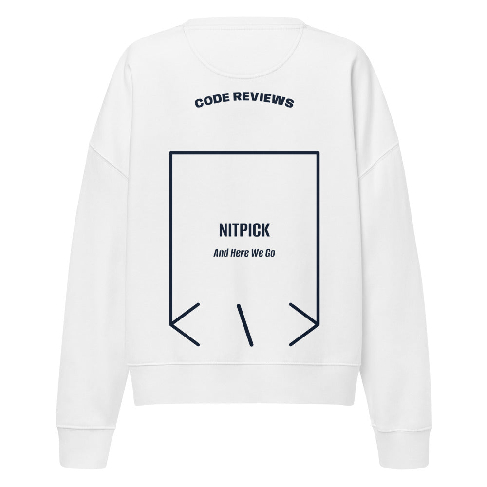 Nitpick — White French Navy back mockup