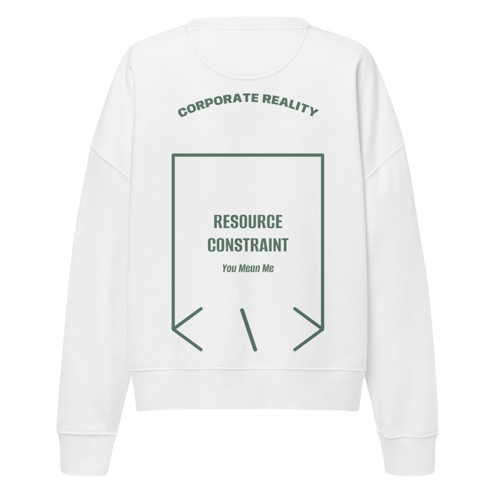 Resource Constraint — White Green Bay back mockup