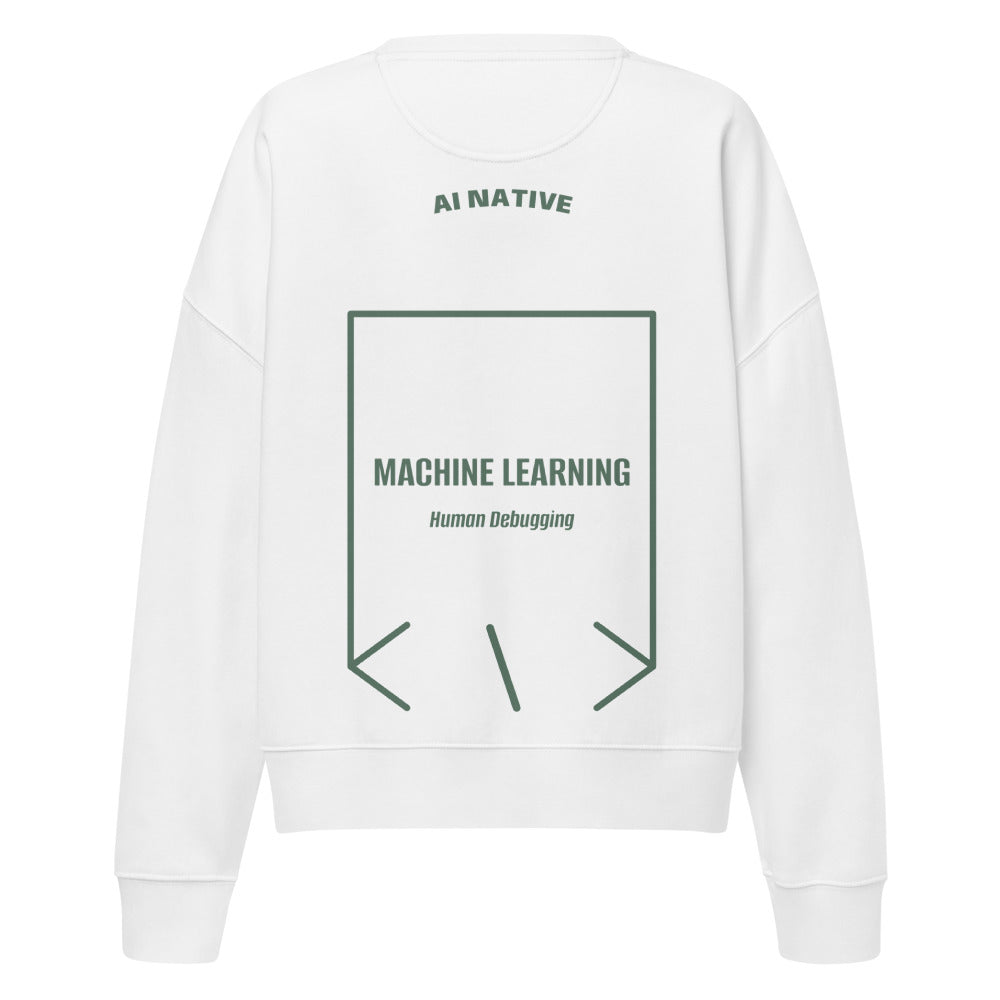 Machine Learning — White Green Bay back mockup