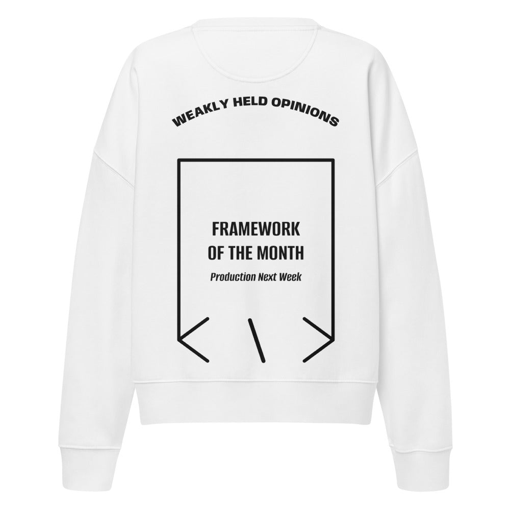 Framework Of The Month — White Black back mockup
