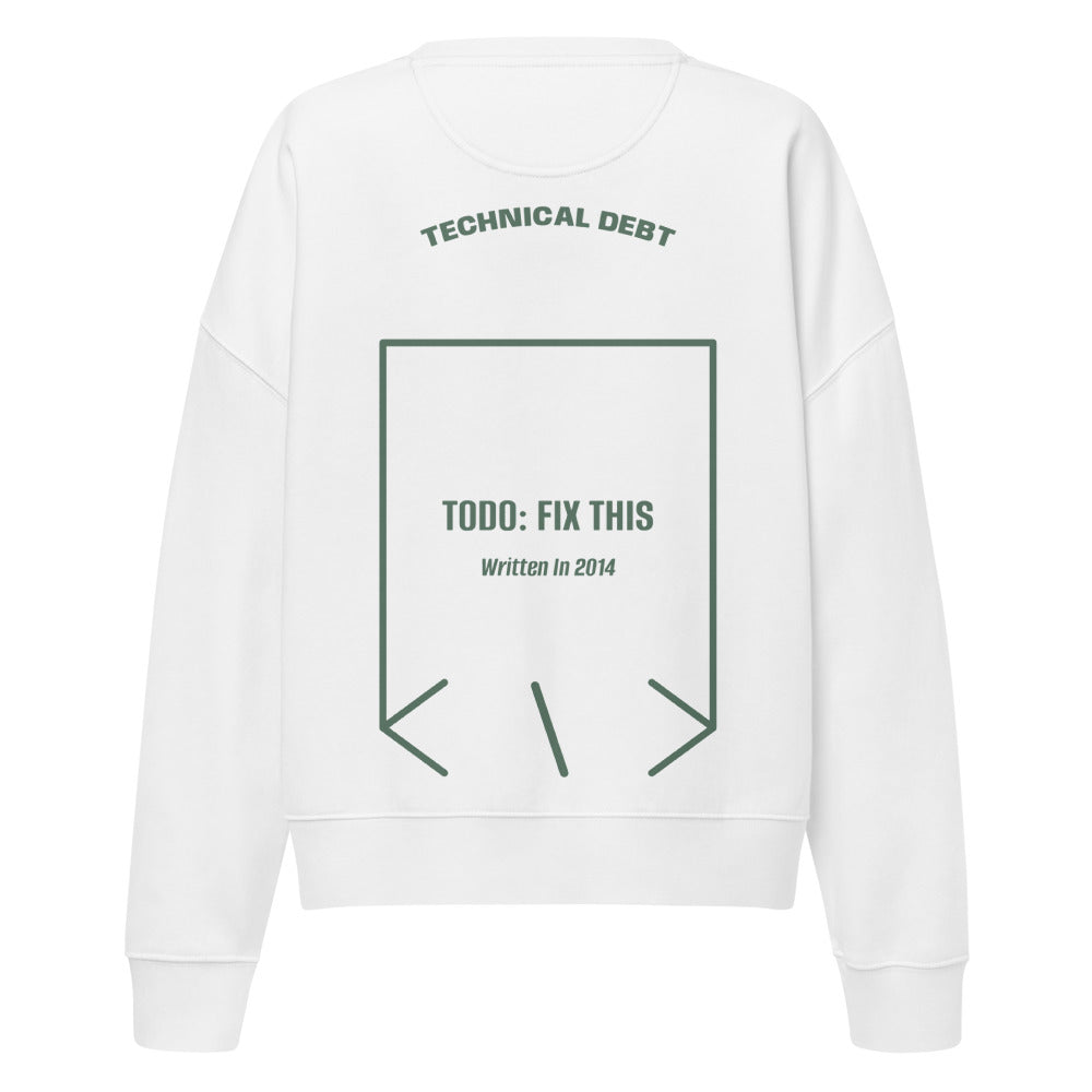 TODO: Fix This — White Green Bay back mockup