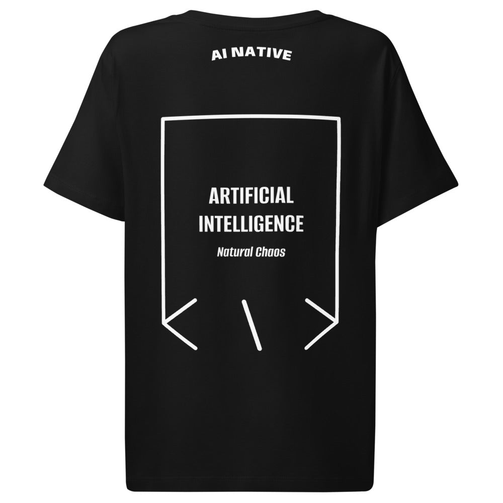 Artificial Intelligence — Black White back mockup