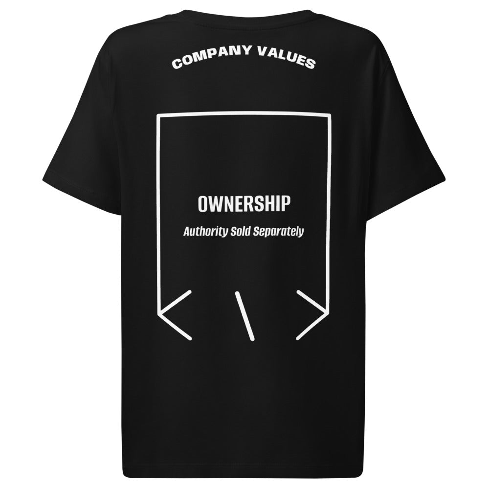 Ownership — Black White back mockup