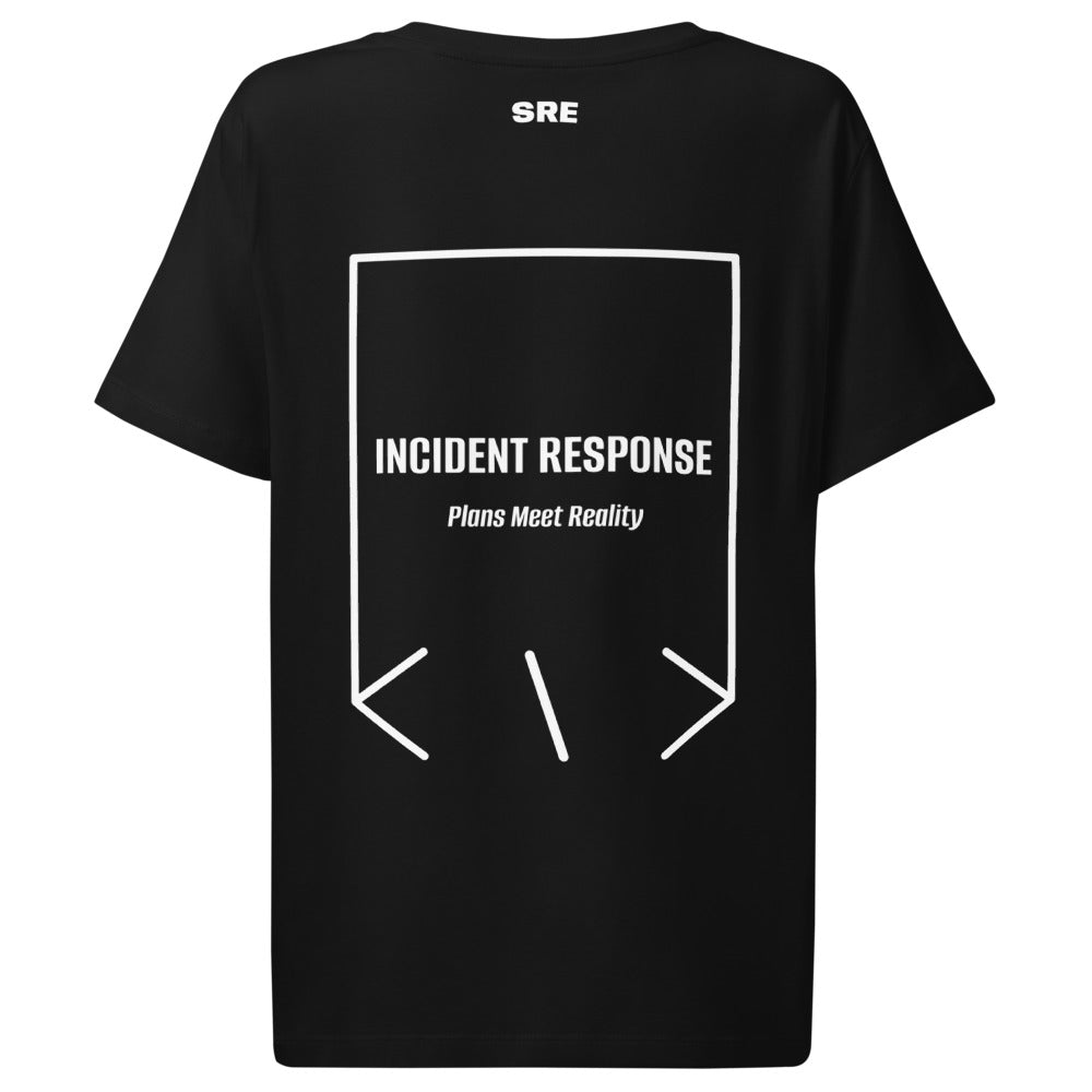 Incident Response — Black White back mockup