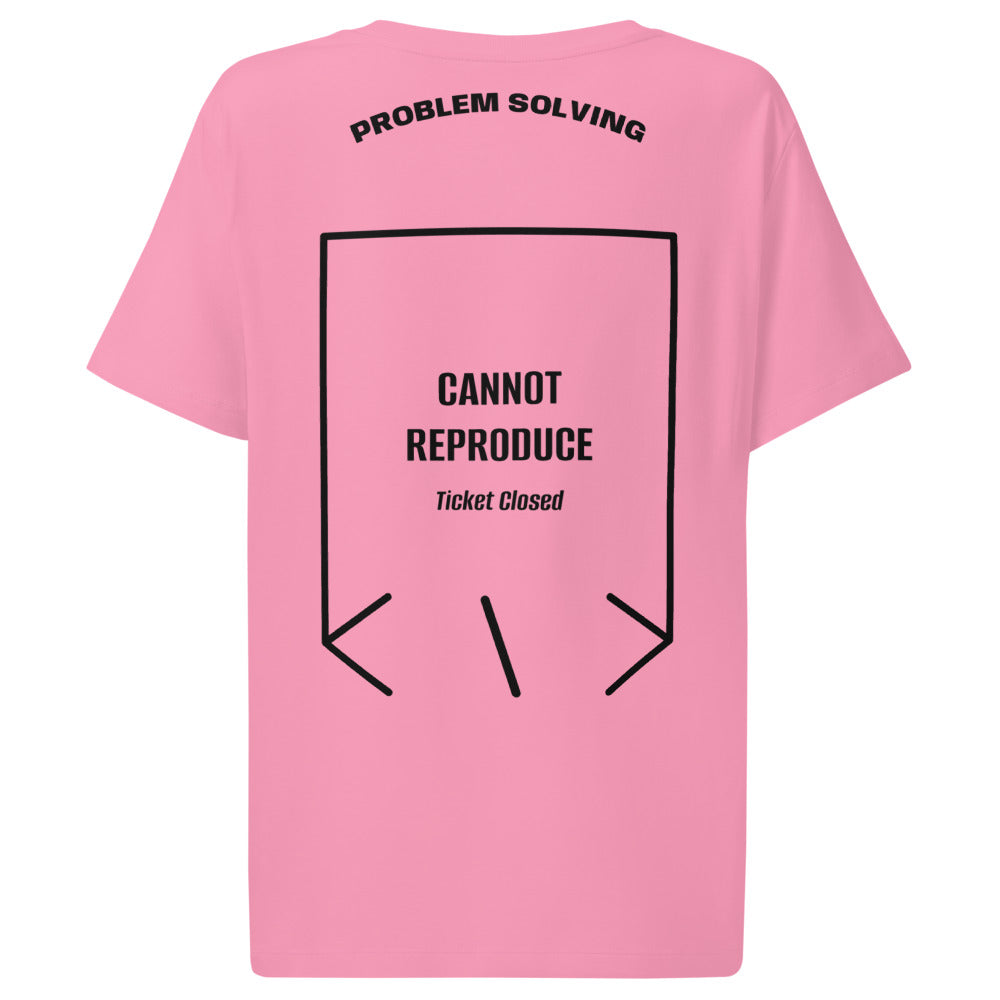 Cannot Reproduce — Bubble Pink Black back mockup