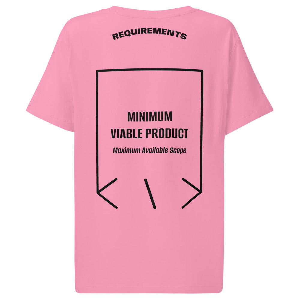 Minimum Viable Product — Bubble Pink Black back mockup