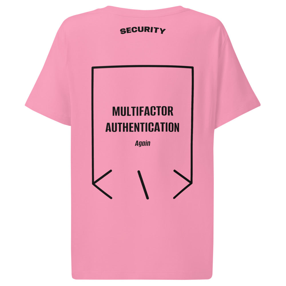Multifactor Authentication — Bubble Pink Black back mockup