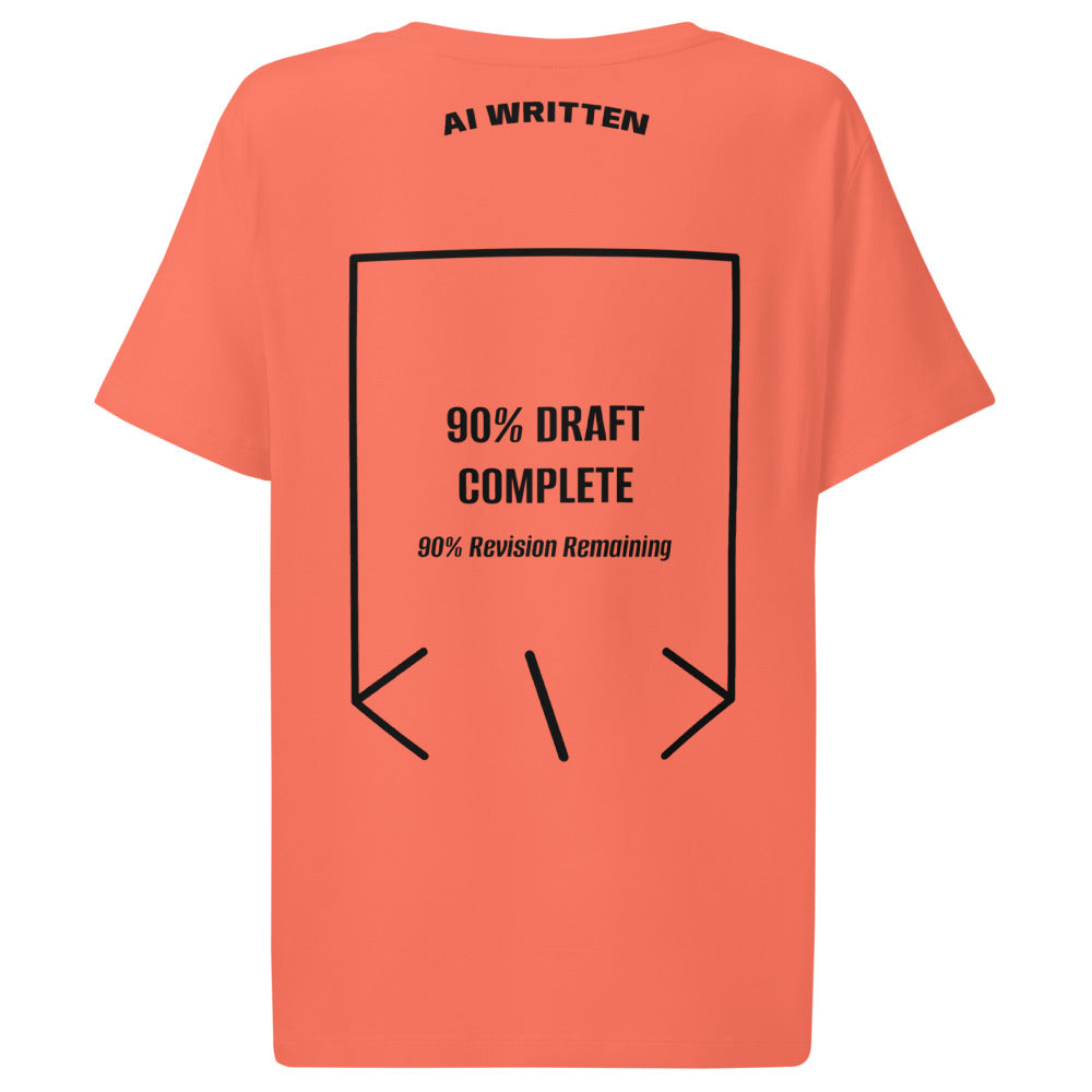 90% Draft Complete — Fiesta Black back mockup