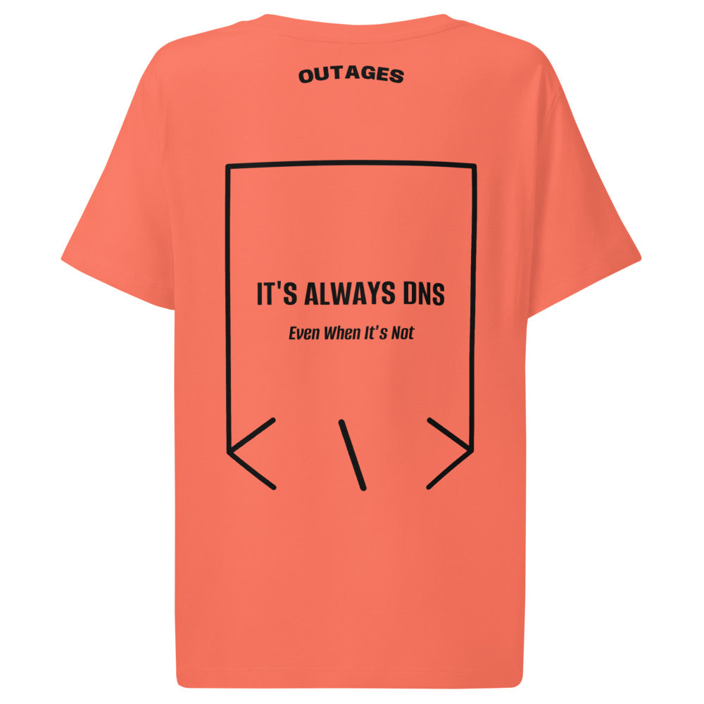 It's Always DNS — Fiesta Black back mockup