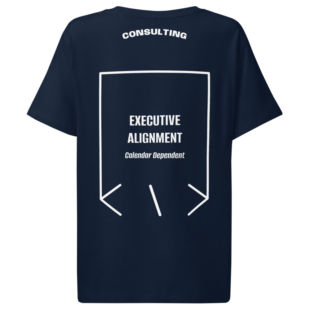 Executive Alignment — French Navy White back mockup