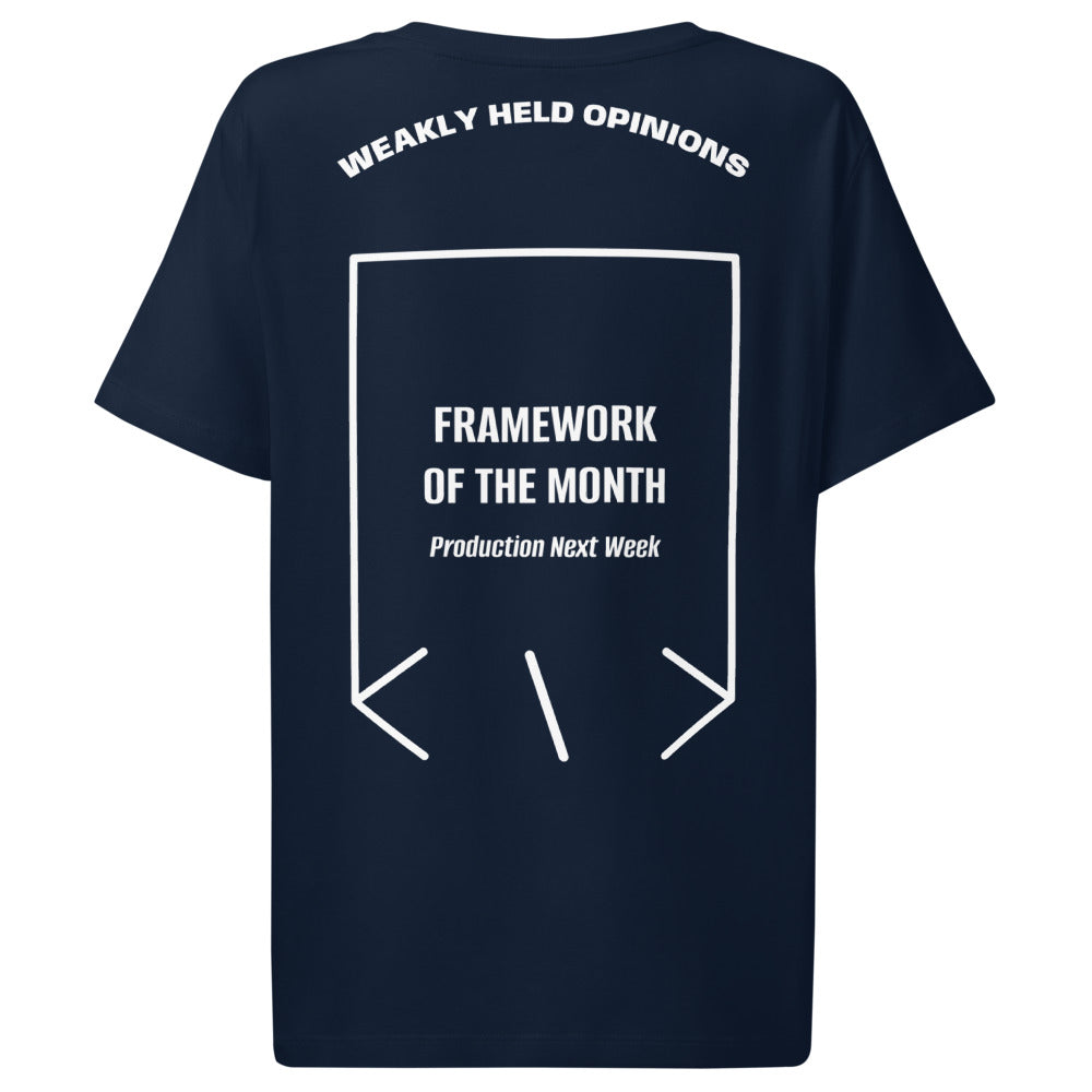 Framework Of The Month — French Navy White back mockup