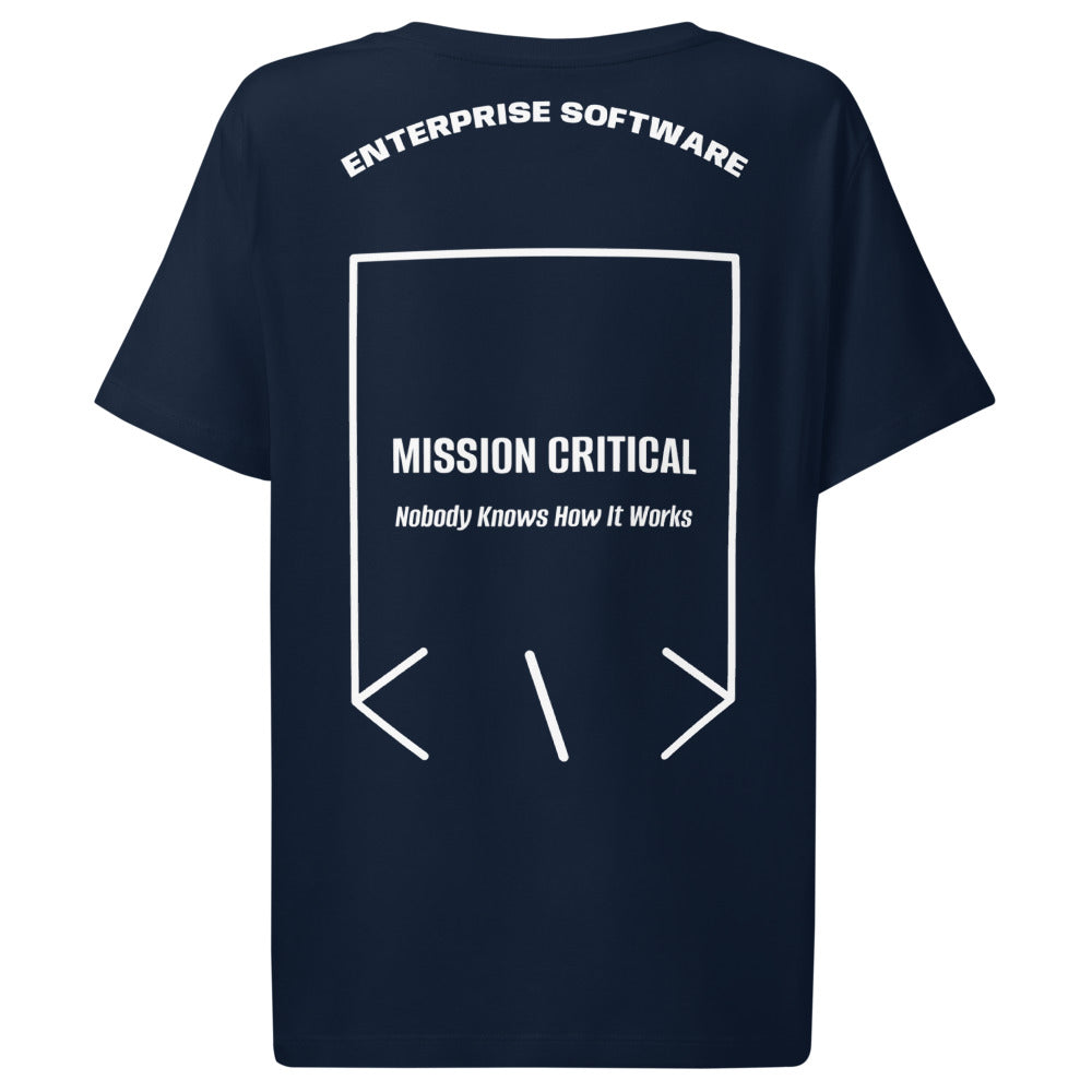 Mission Critical — secondary back mockup