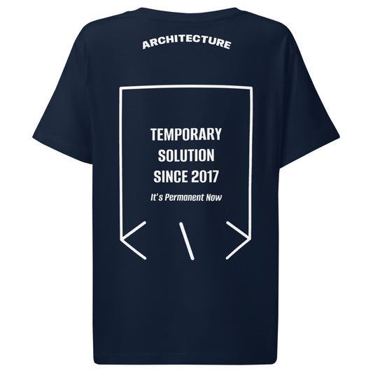 Temporary Solution Since 2017 — secondary back mockup