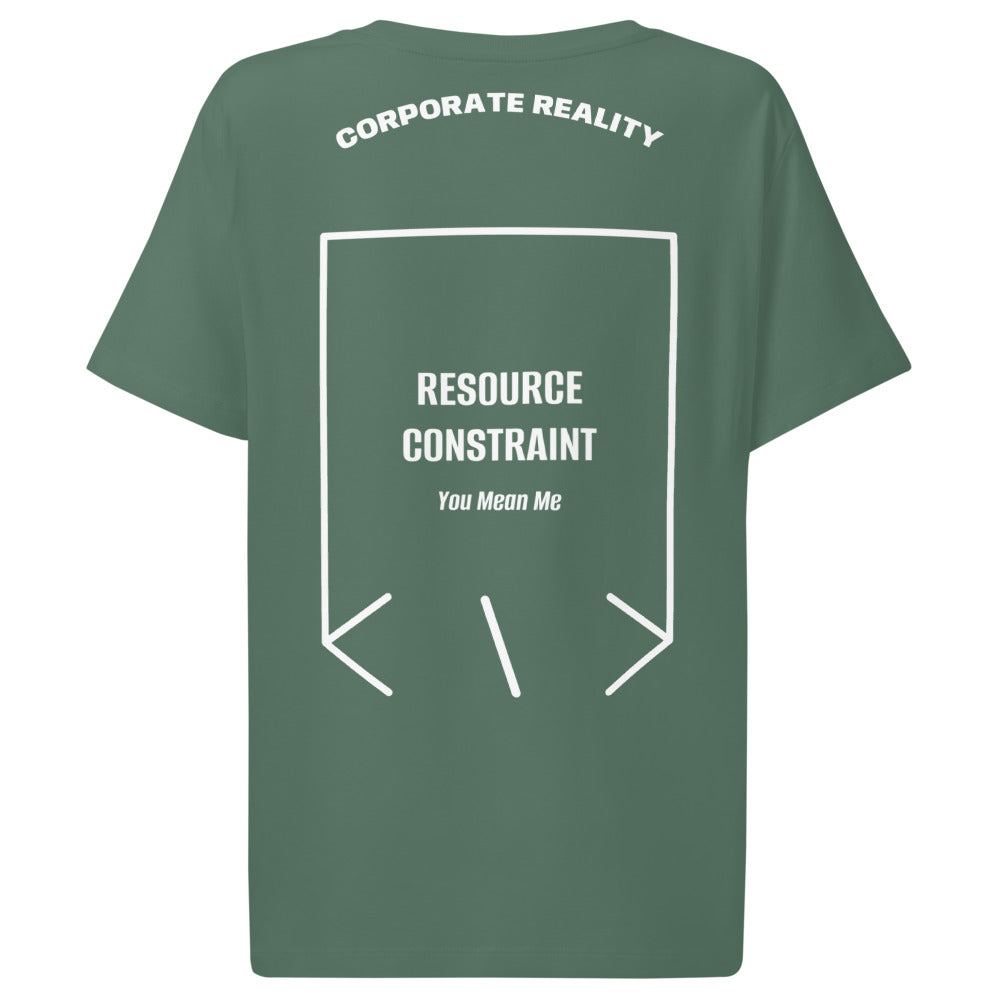 Resource Constraint — Green Bay White back mockup