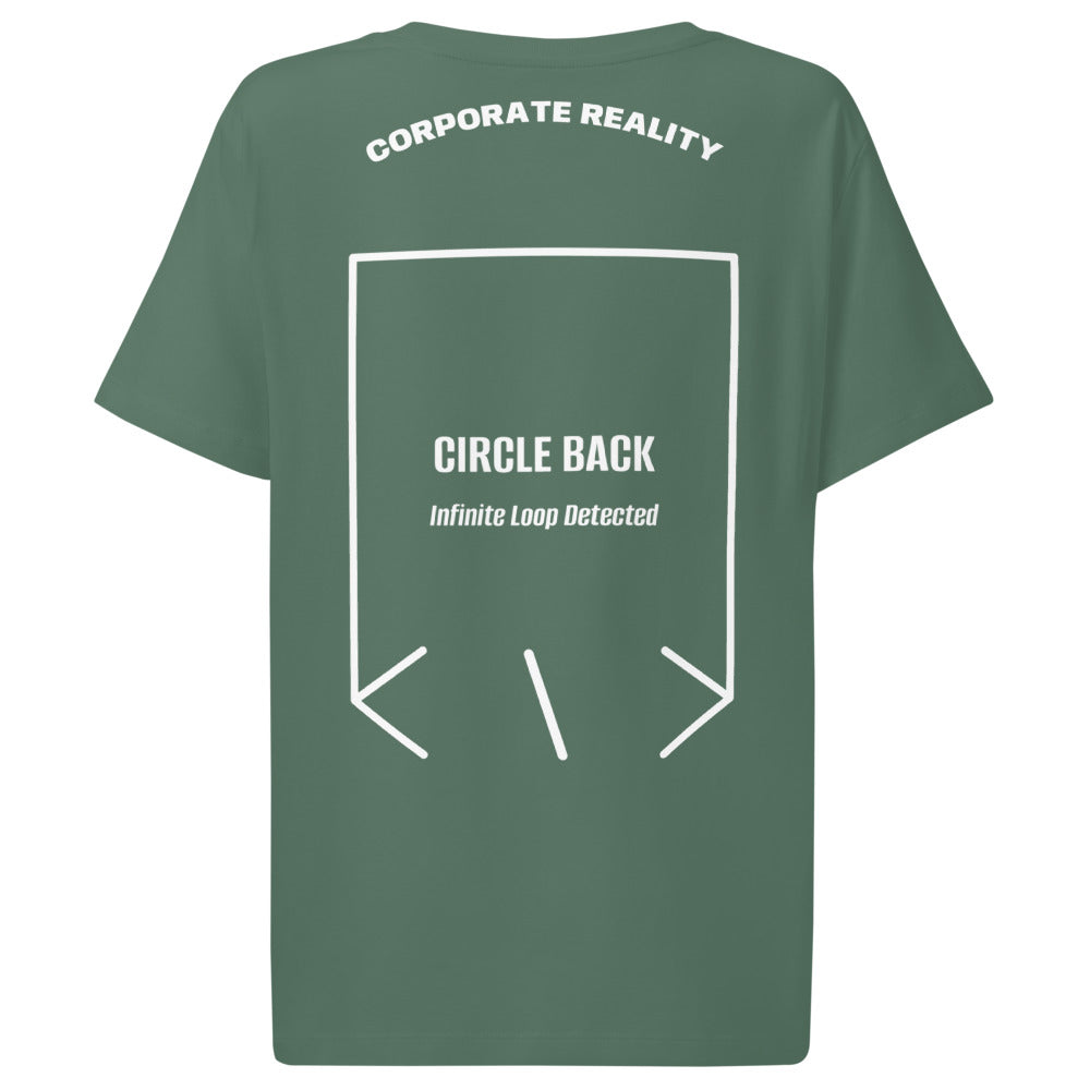 Circle Back — Green Bay White back mockup