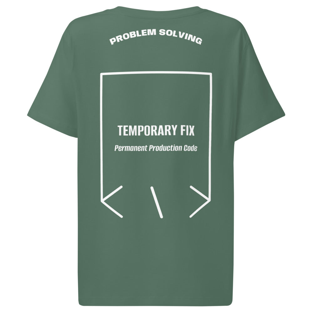 Temporary Fix — Green Bay White back mockup