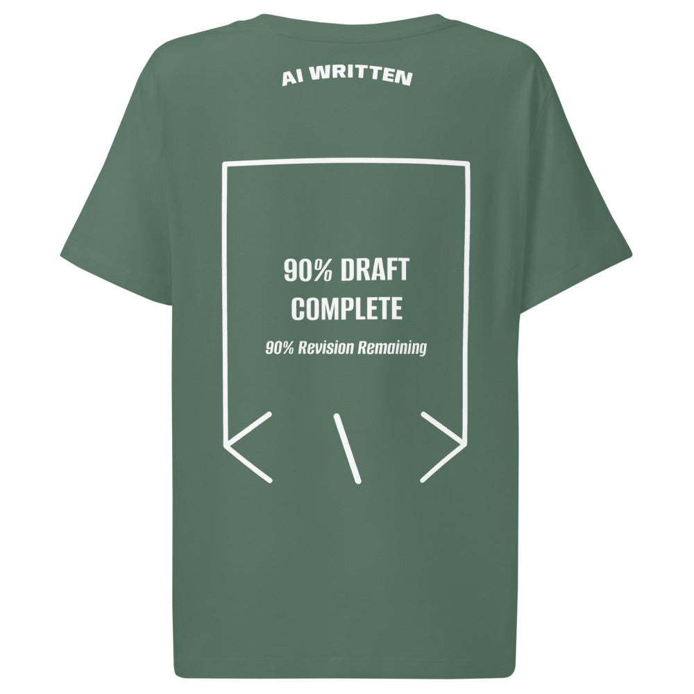 90% Draft Complete — Green Bay White back mockup