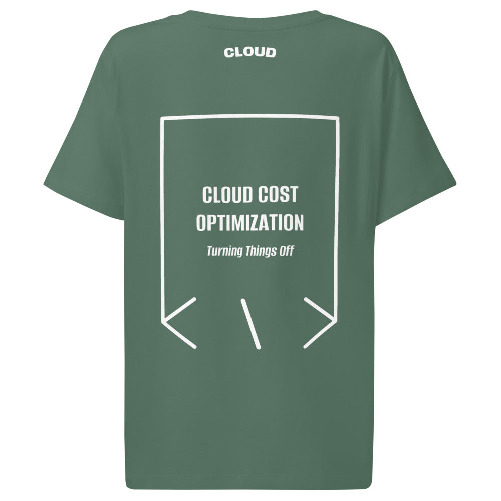 Cloud Cost Optimization — Green Bay White back mockup