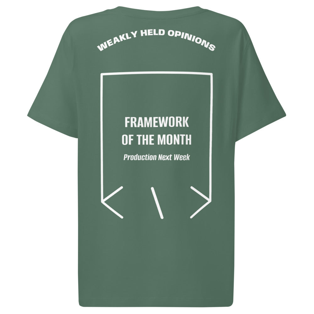 Framework Of The Month — Green Bay White back mockup