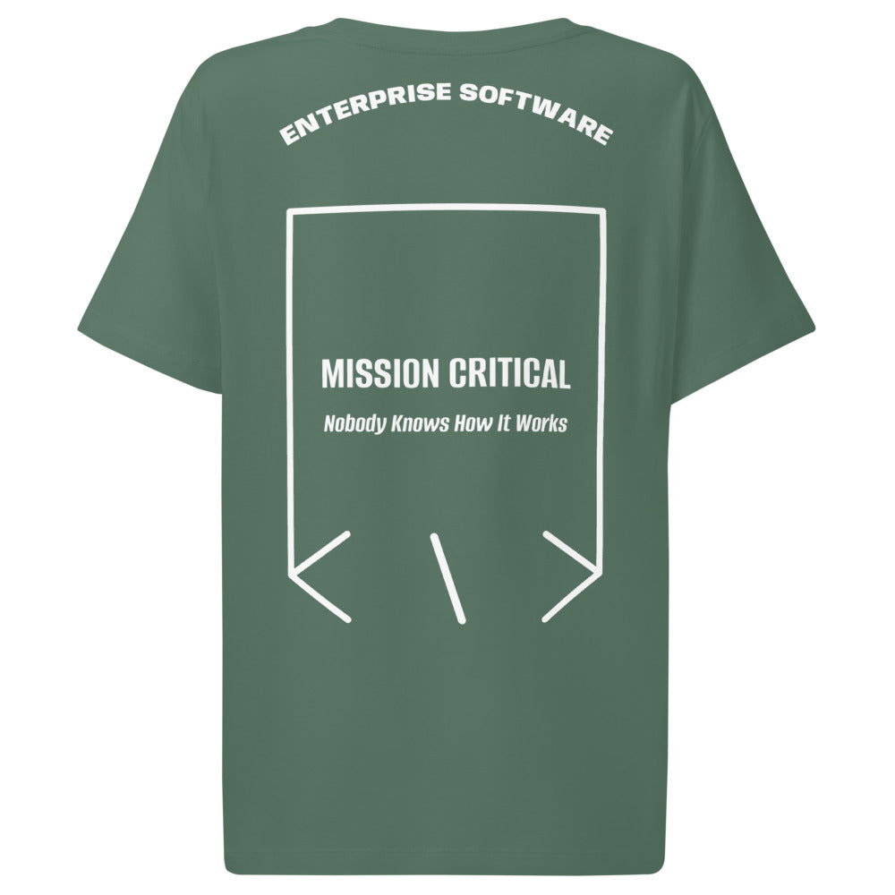 Mission Critical — Green Bay White back mockup