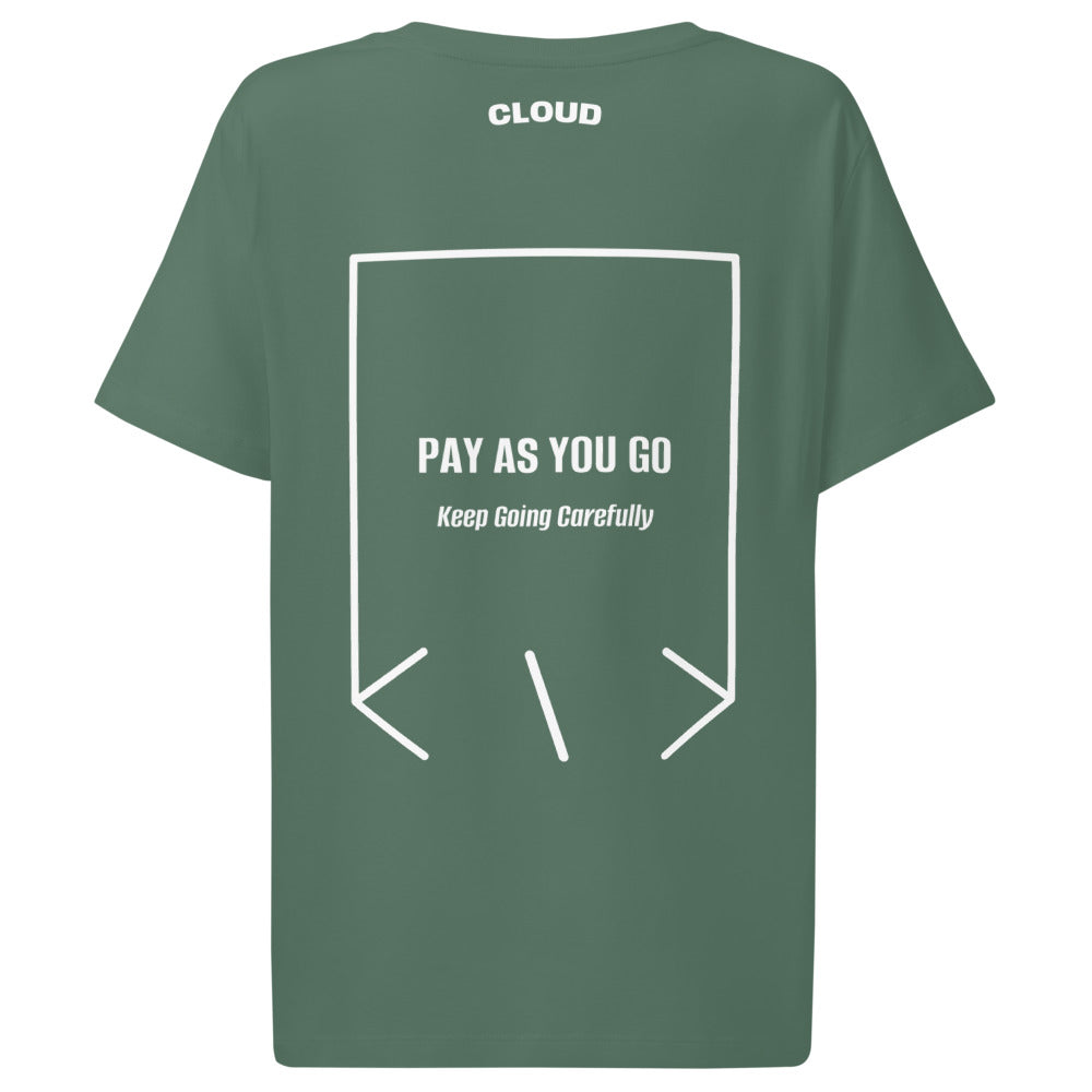 Pay As You Go — Green Bay White back mockup