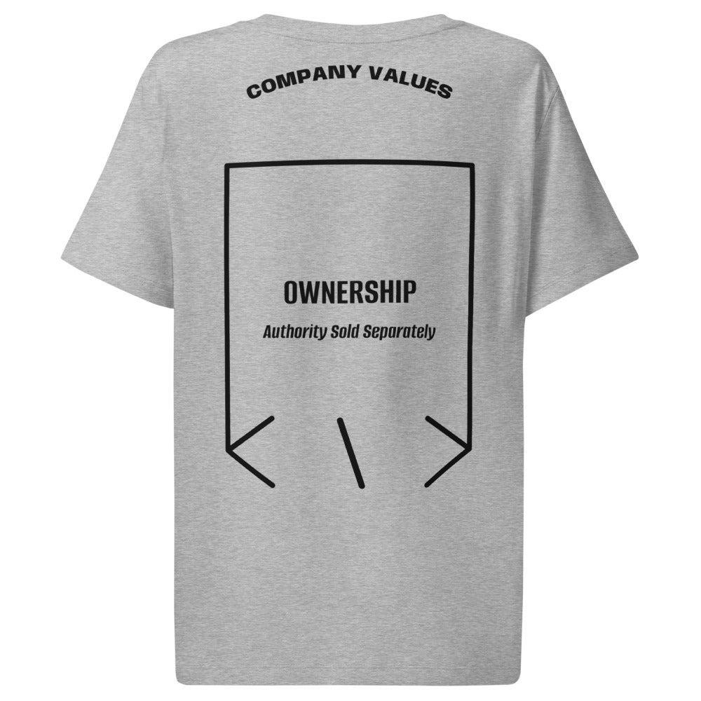 Ownership — Heather Grey Black back mockup