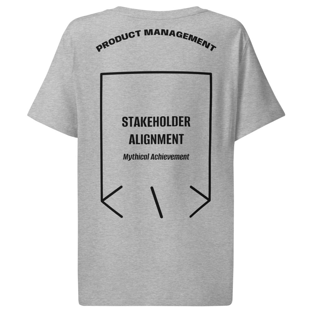 Stakeholder Alignment — Heather Grey Black back mockup